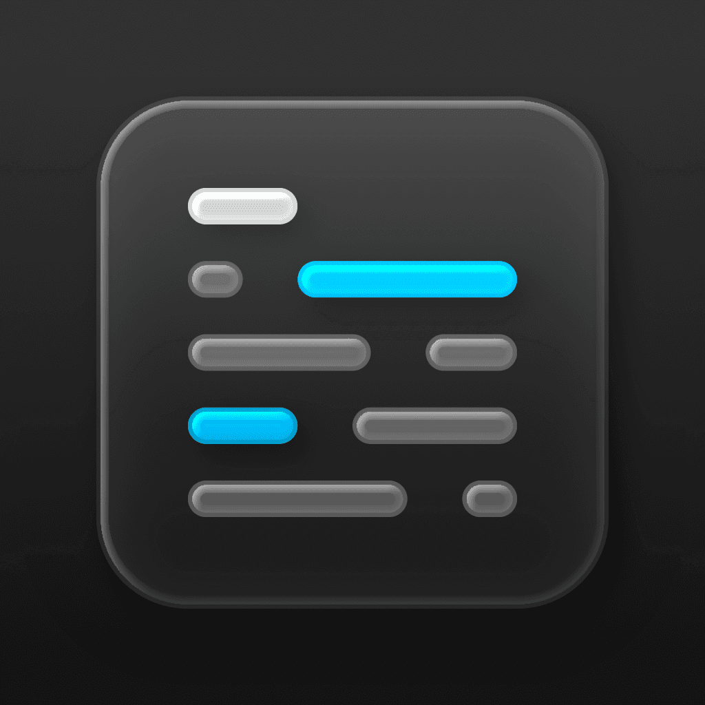 Snippets Dark icon